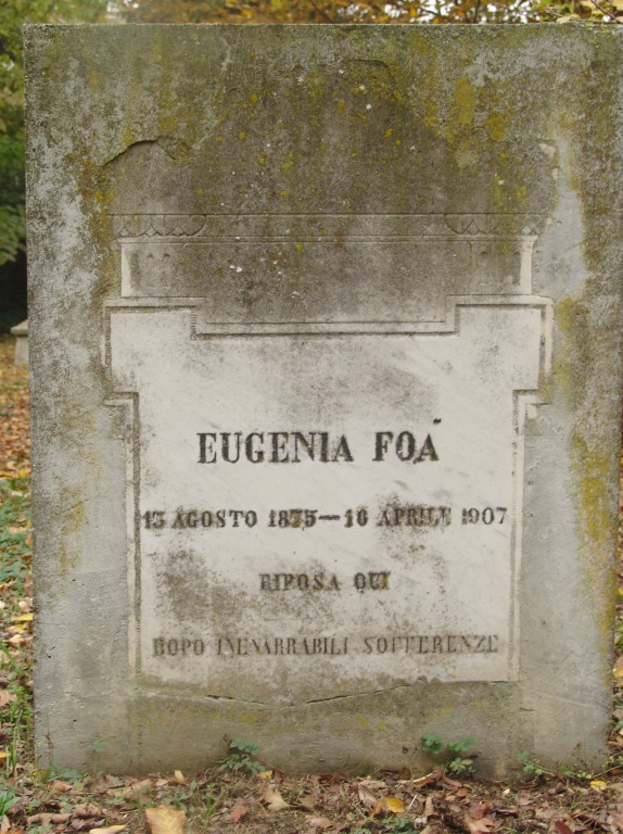 lapide - Eugenia Foà
