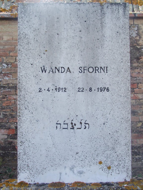 lapide - Wanda Sforni