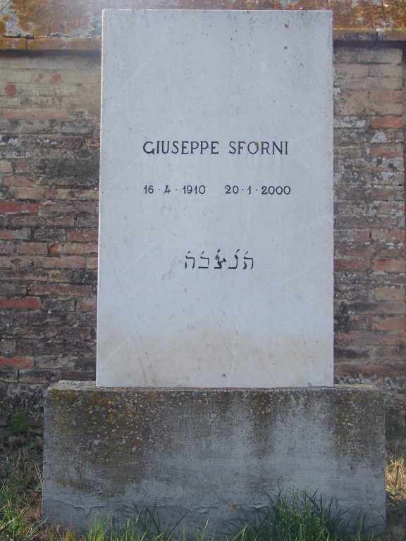 lapide - Giuseppe Sforni