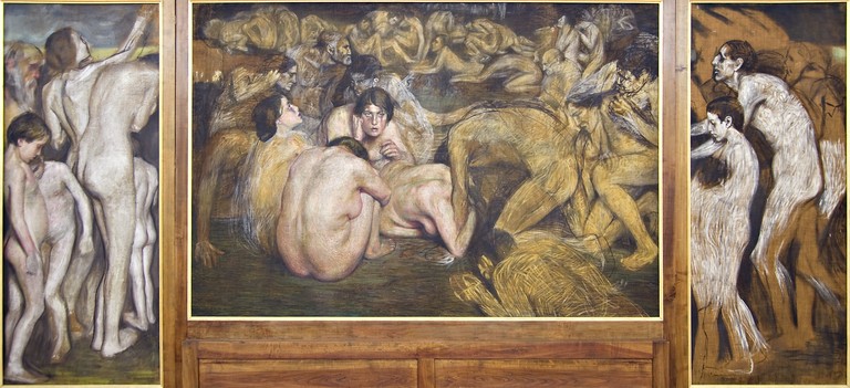 "Le passioni umane" (dipinto), Baccarini Domenico