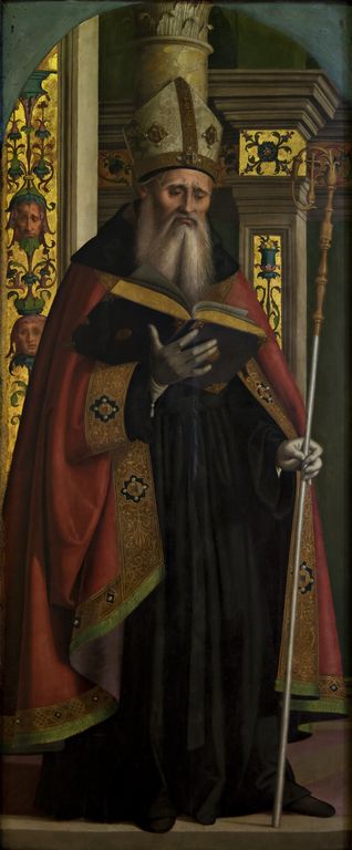 "S. Agostino" (dipinto), Palmezzano Marco