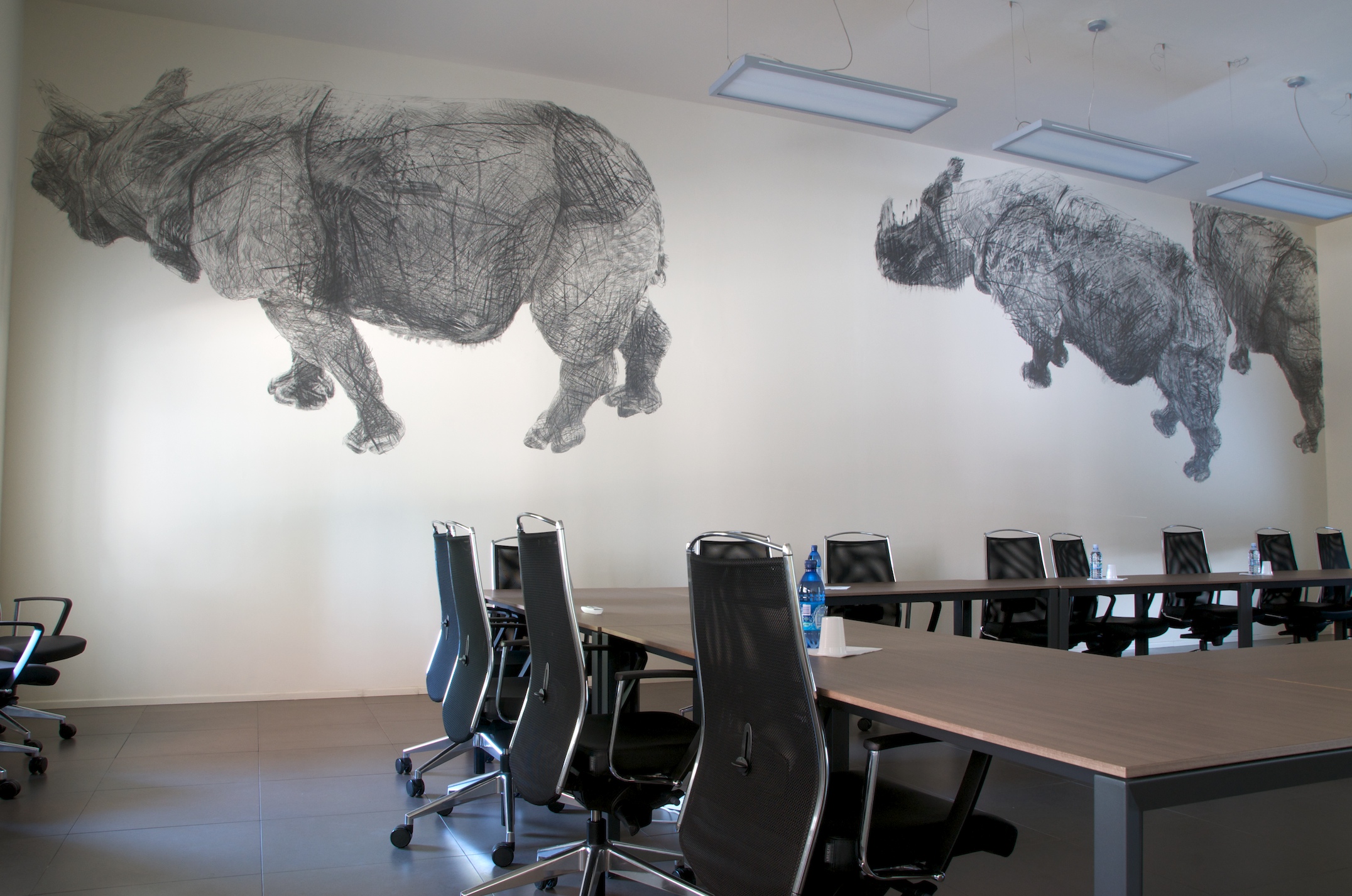 "Rinoceronti" (disegno), Rivalta Davide (2008)