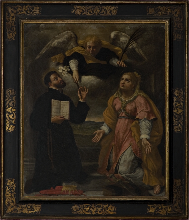 Santa Caterina d'Alessandria con San Gaetano da Thiene ed un angelo
