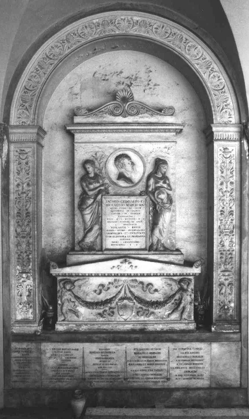 monumento funebre, Antolini Filippo (1817-1980)