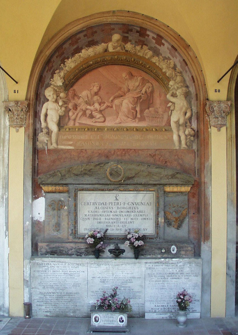 monumento funebre, Fancelli Giuseppe (1815-1980)
