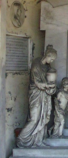 allegoria della Pietà Filiale (statua), De Maria Giacomo (1817)