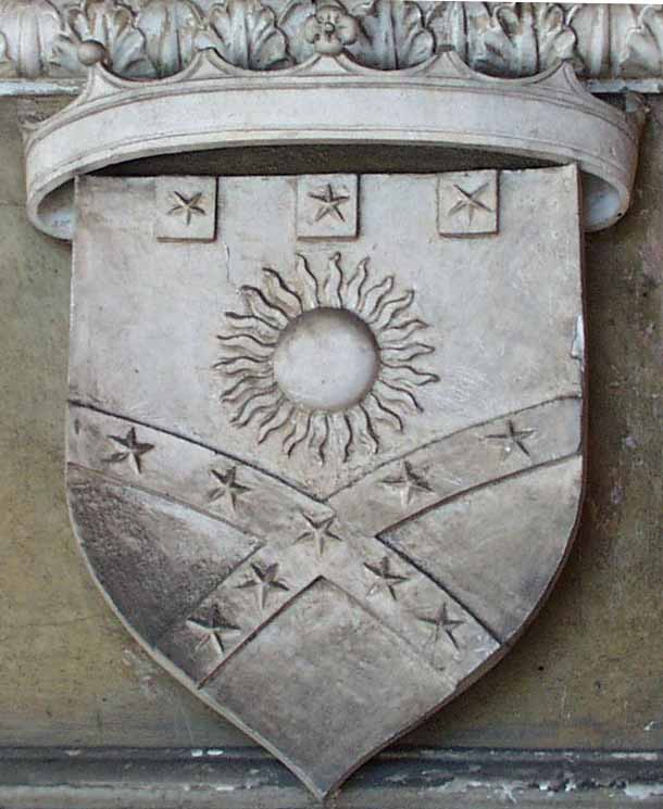 stemma nobiliare (rilievo), Vannini Vincenzo (1808)