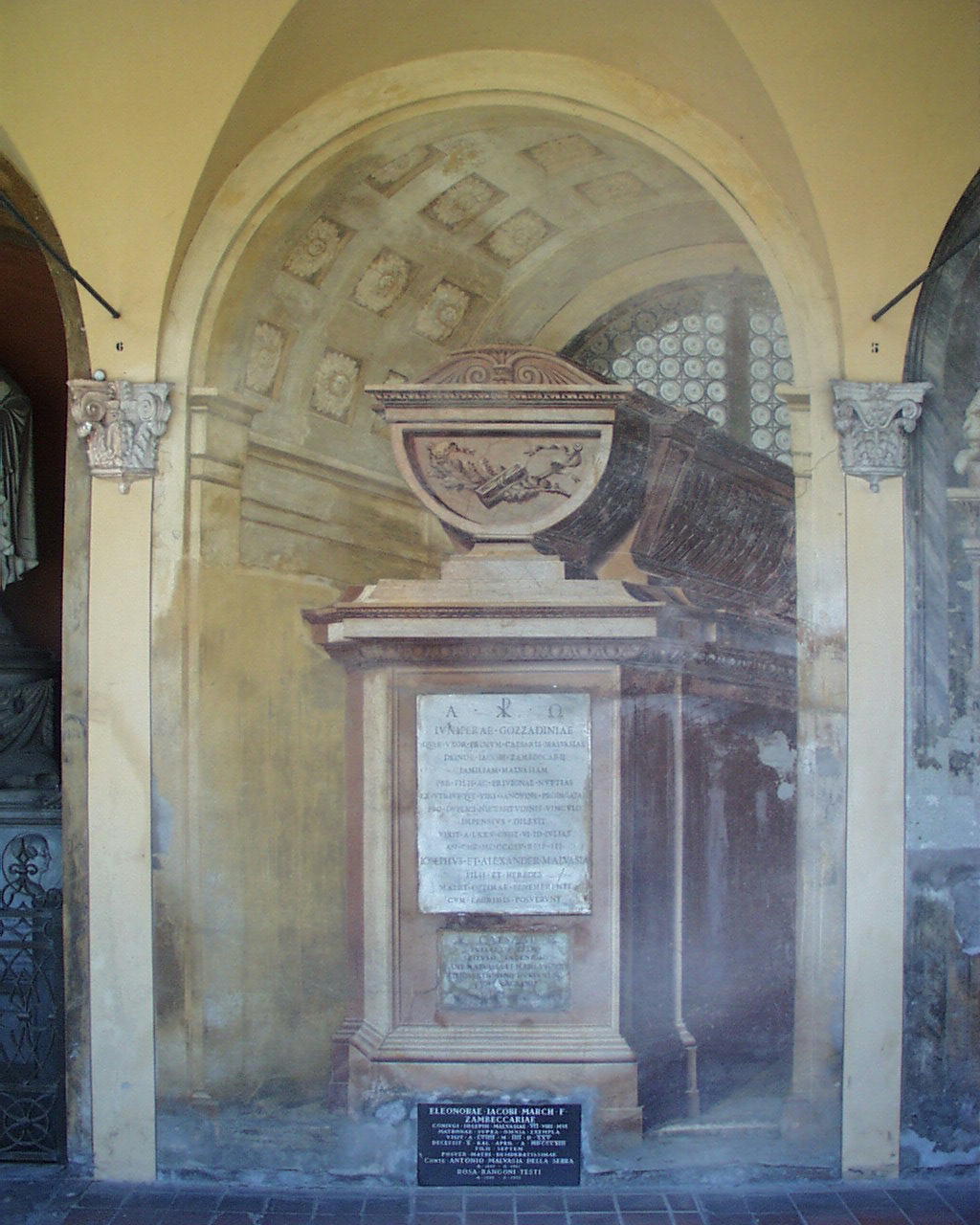monumento funebre, Fancelli Giuseppe (1804-1951)