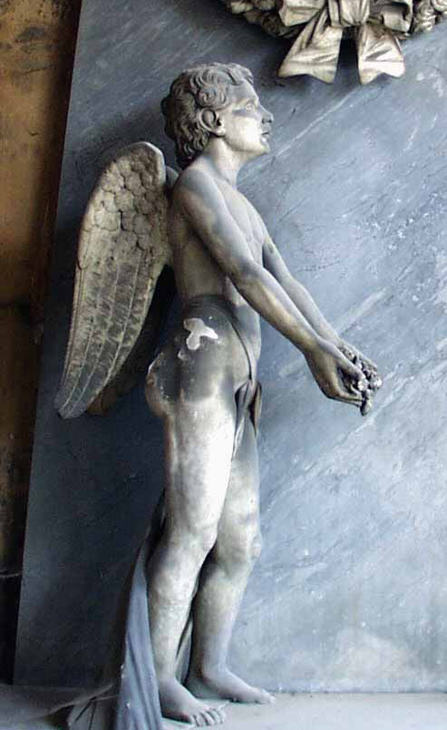 genio funebre (statua), Chelli Carlo (1845-1882)