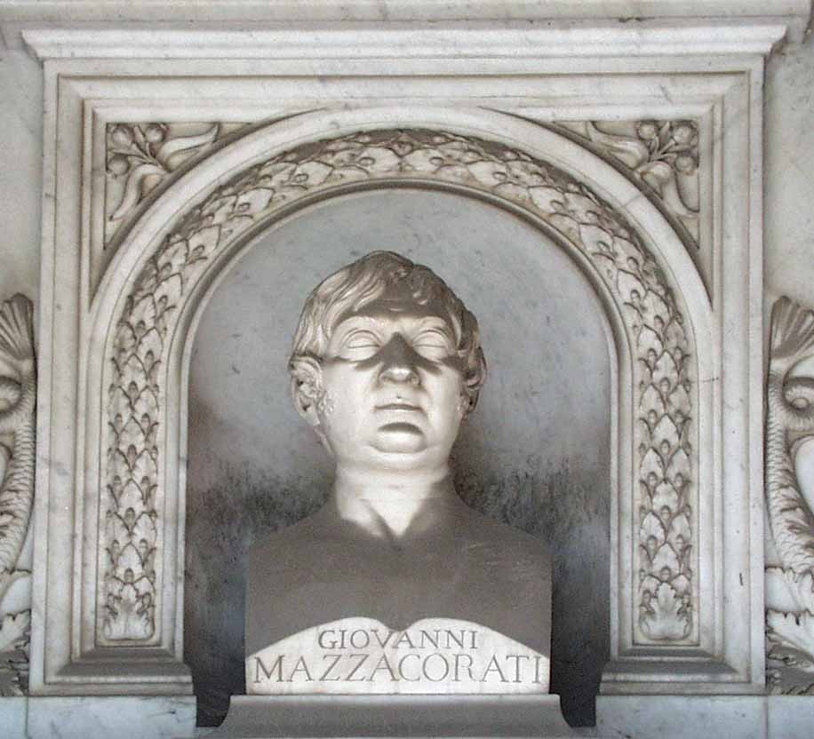 busto di Giovanni Mazzacorati (busto), Cipolla Antonio (1872)