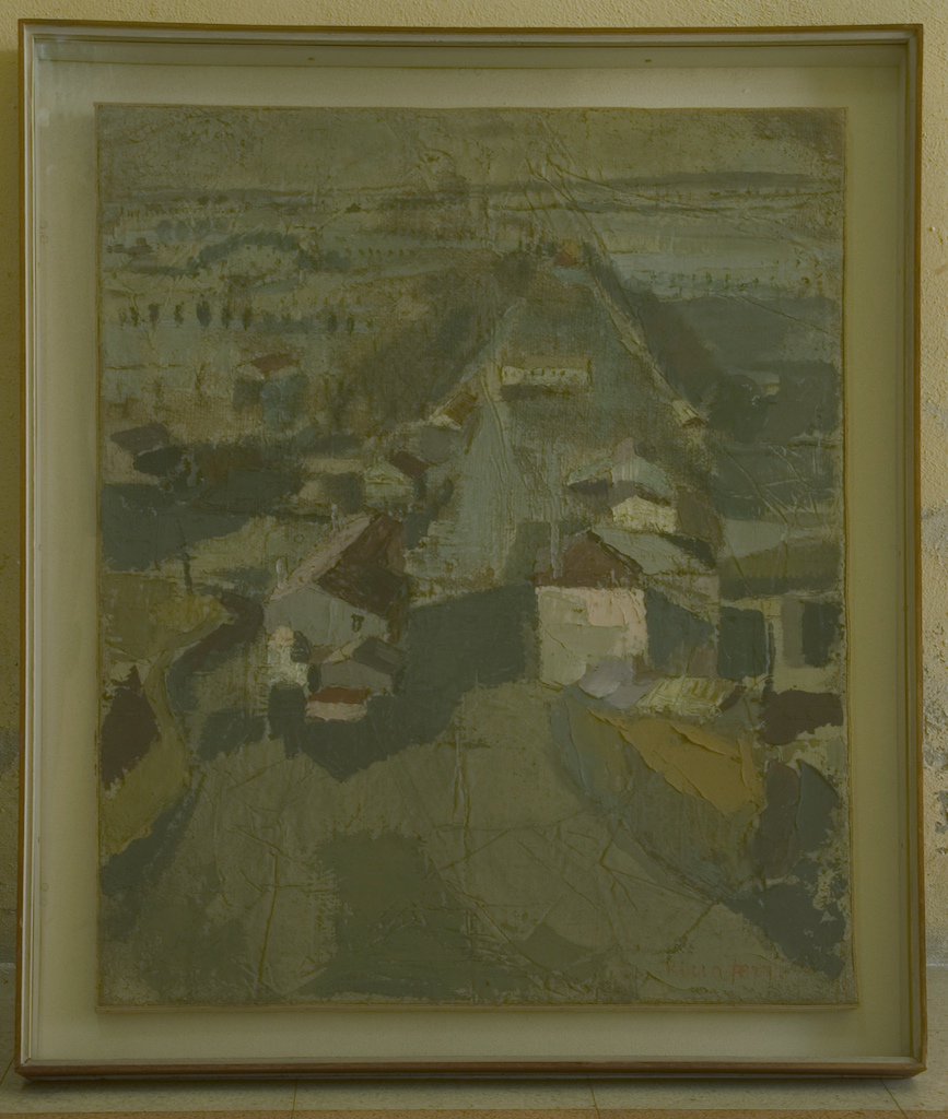 "Alluvione nella bassa" (dipinto), Ferri Rina (1963)