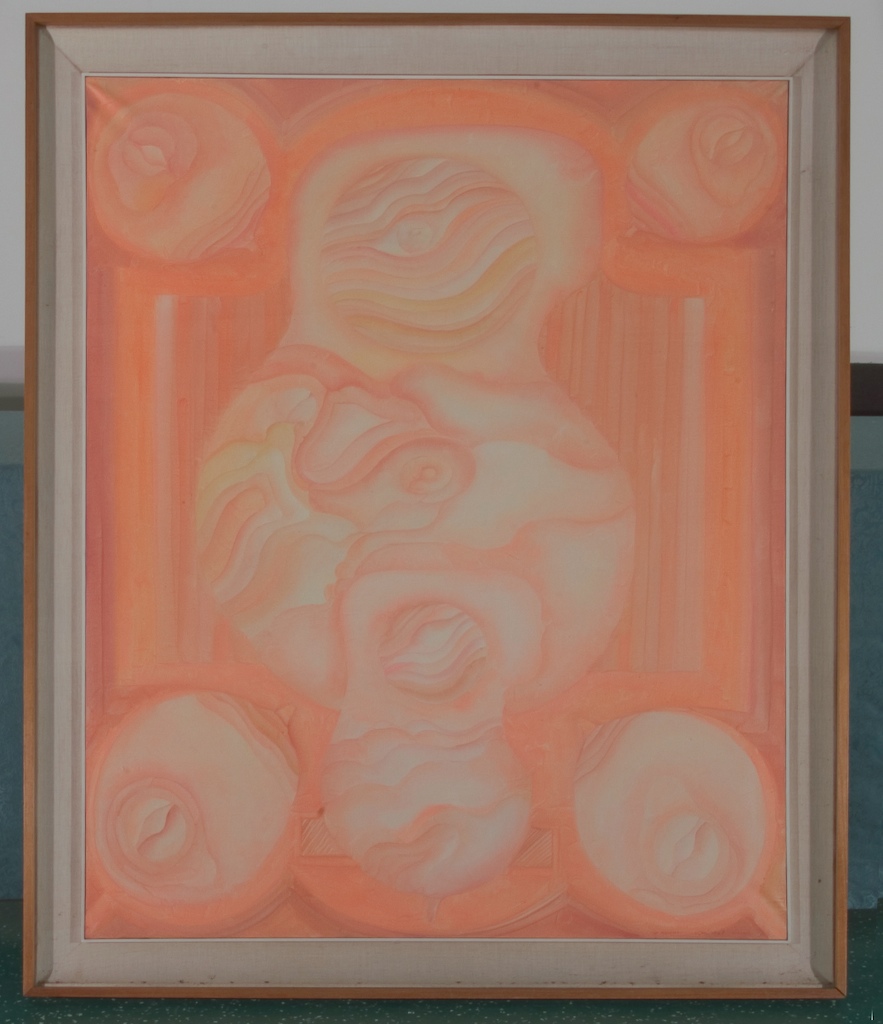 "La presenza" (dipinto), Notari Romano (1967)