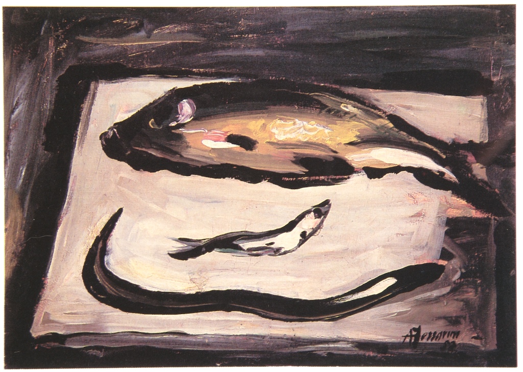 "Natura morta" (dipinto), Ferrarini Ariello (1952)