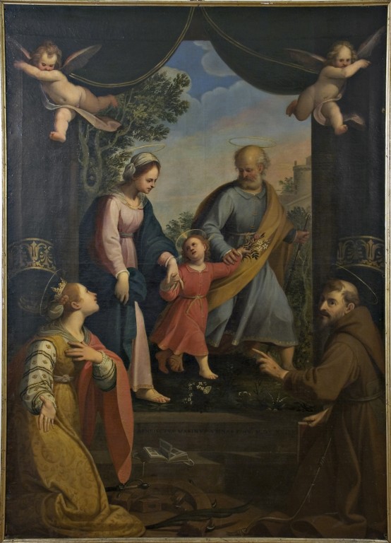 ritorno dalla fuga in Egitto (dipinto), Marini Benedetto (1617)