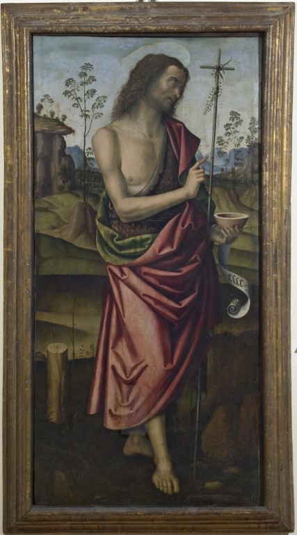 San Giovanni Battista (dipinto), Bertucci Giovan Battista il Vecchio detto Giovan Battista da Faenza (1495-1516)