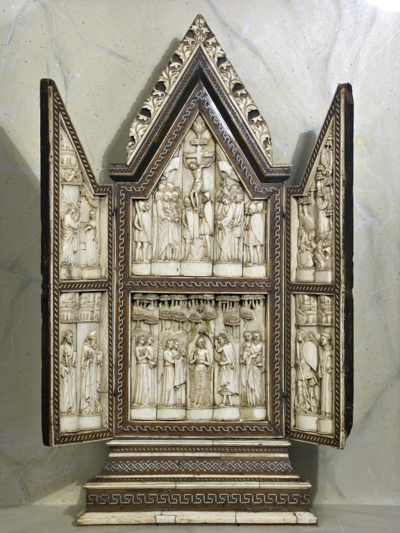 episodi del Vangelo; santi (altarolo) (1400-1499)