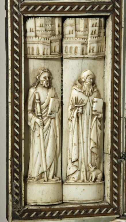 episodi del Vangelo; santi (altarolo) (1400-1499) 