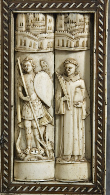 episodi del Vangelo; santi (altarolo) (1400-1499)