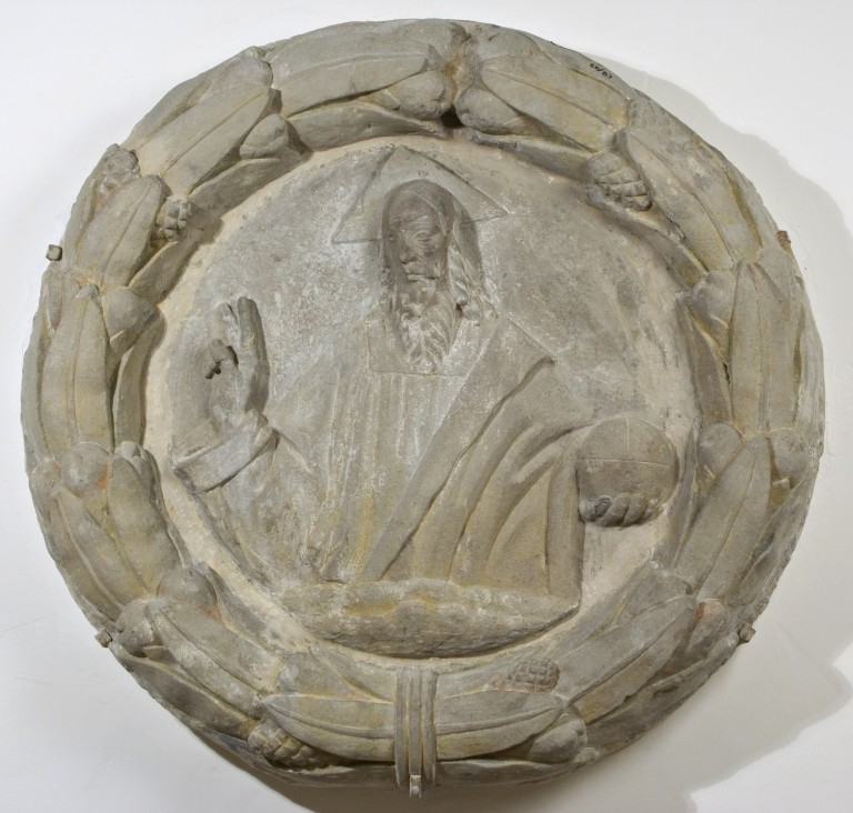 Dio Padre benedicente (rilievo), Barilotto Pietro (1530-1540)
