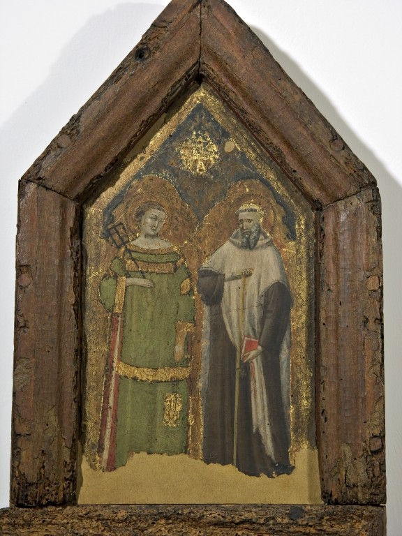 Madonna con Bambino; santi; episodi della vita di Cristo (polittico) (1300-1349) 