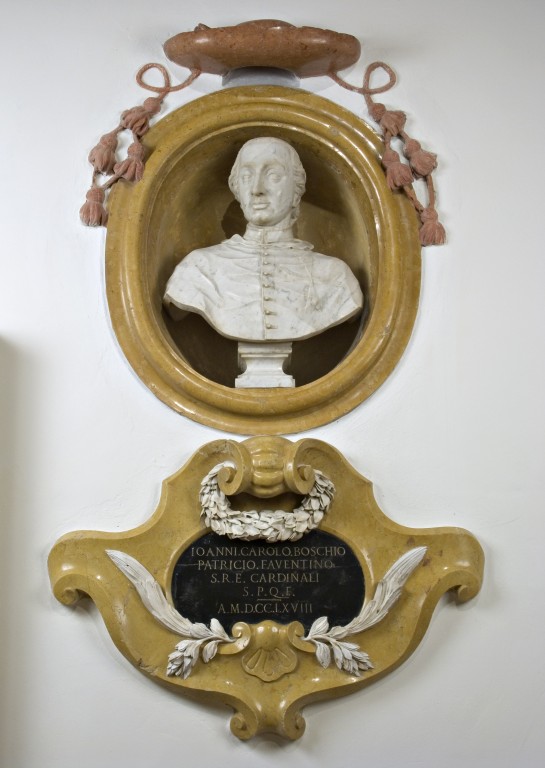 "Monumento onorario al Cardinale Giovanni Carlo Boschi" (monumento commemorativo), Toschini Domenico (1768)