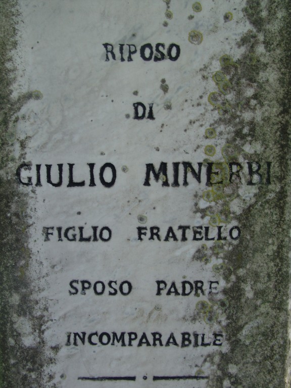 cippo - Minerbi Giulio 