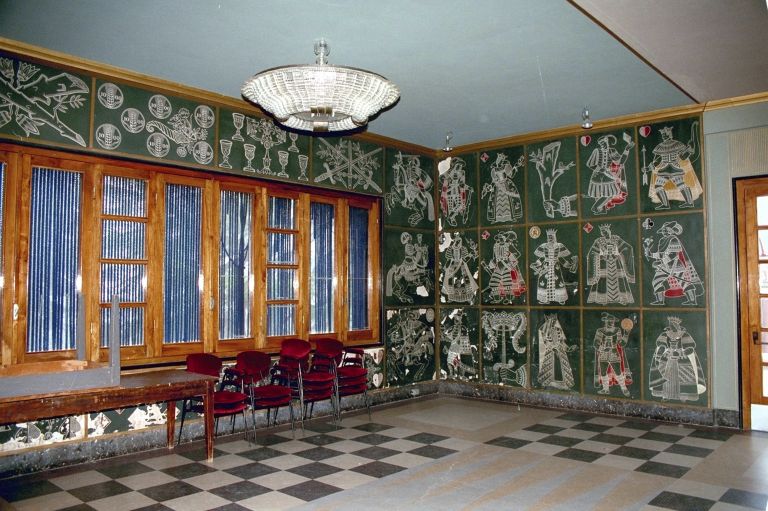 tarocchi (decorazione dipinta), Chini Tito (1937-1938)