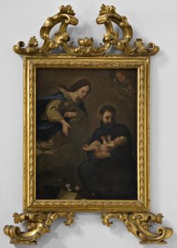 San Gaetano da Thiene riceve dalla Madonna il Bambino 