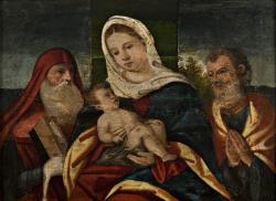 Madonna con Bambino tra San Giuseppe e San Simone